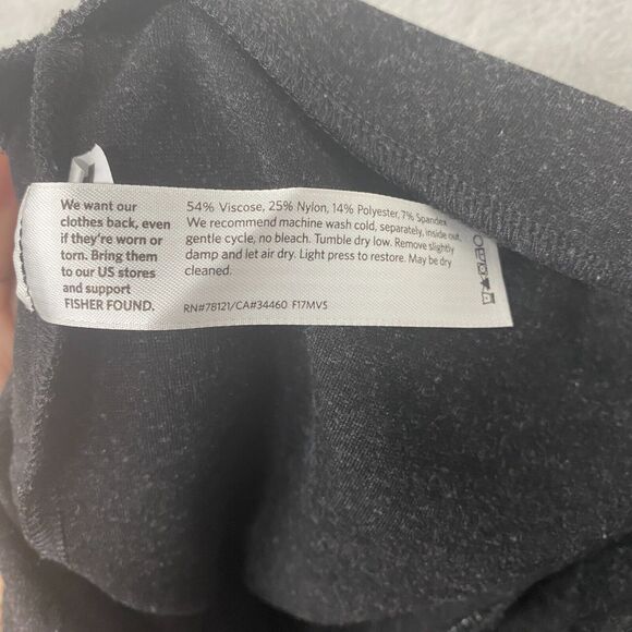 Eileen Fisher Pants Womens Extra Large Gray Pull On Elastic Waist Tapered Casual - Picture 9 of 10